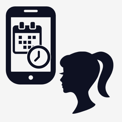 キャストマイページ画面